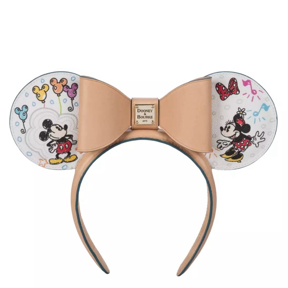 Disney Parks Mickey and Minnie Mouse Ear Headband for Adults by Dooney & Bourke - Picture 7 of 8